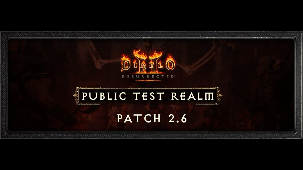 Тестируем патч 2.6 на ПТР сервере.  Diablo 2 Resurrected