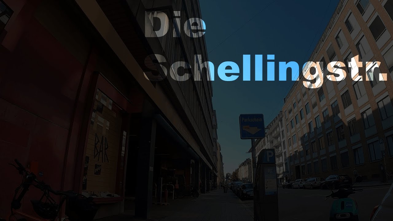 Die Schellingstraße | Digitale Uniführung LMU