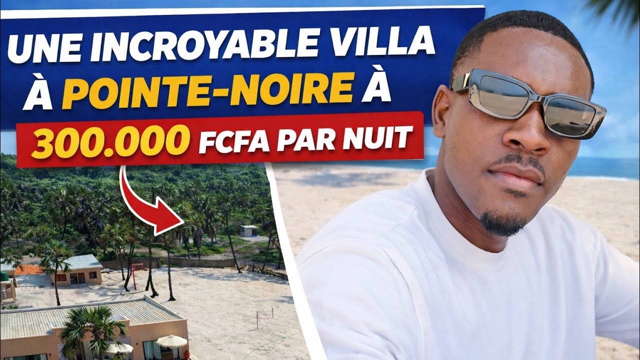 On visite l’une des Villas les plus luxueuse de Pointe-Noire 🇨🇬