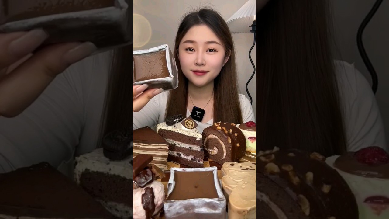 eating premium chocolate cake #shortvideo #viral #amazing #corvette #food  #chocolatecake#mukbang