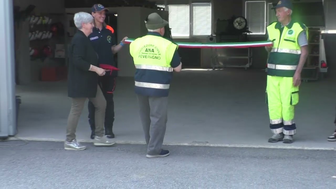 Peveragno, inaugurazione nuova sede Protezione Civile-AIB