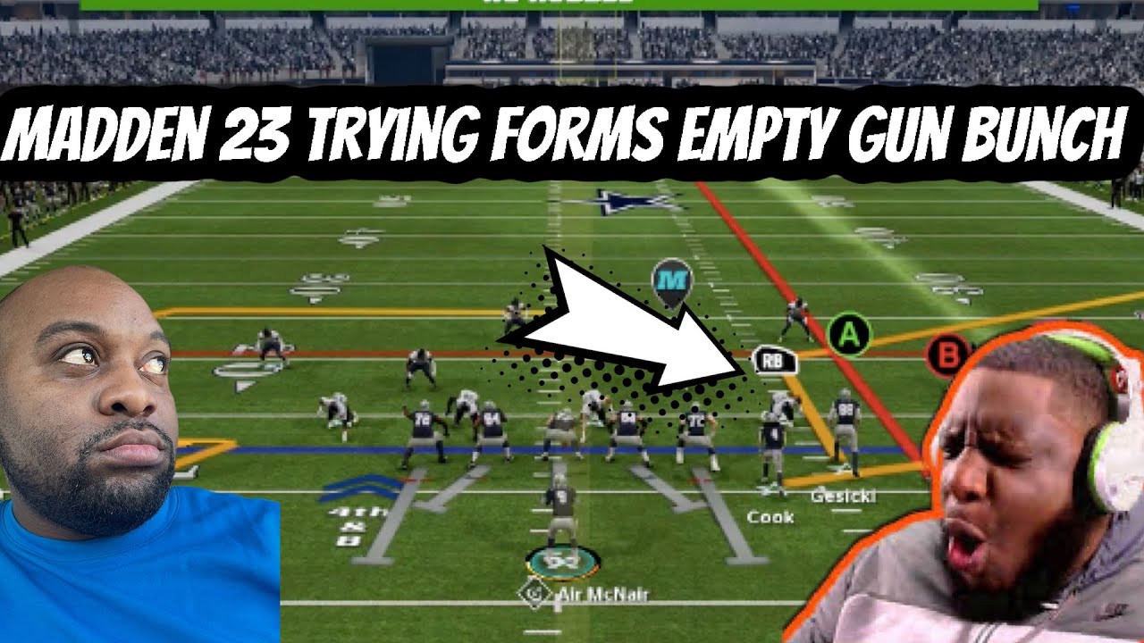 I Ran @FORMMADDEN Empty Gun Offense In Madden 23 House rules