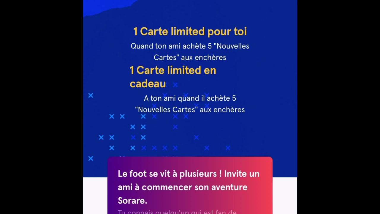 TUTO SYMPA SORARE/SORAREDATA/SORAREMEGA