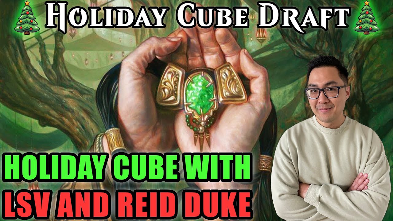 The Toughest Vintage Cube Draft Ever ft. LSV and Reid Duke | Cube For The Holidays | Team TCGPlayer