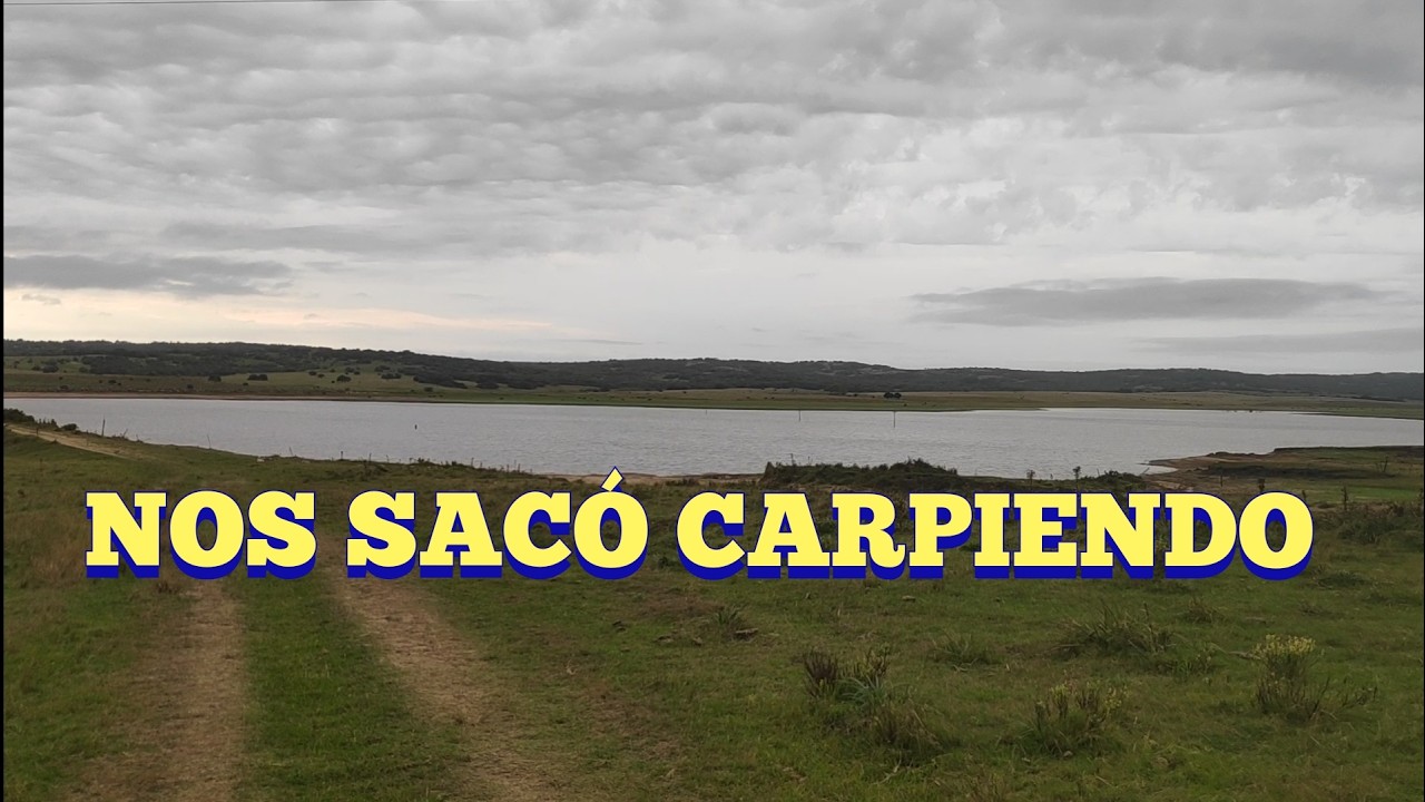 Cuando encontr&aacute;s un lugar hermoso para pescar, y te corren