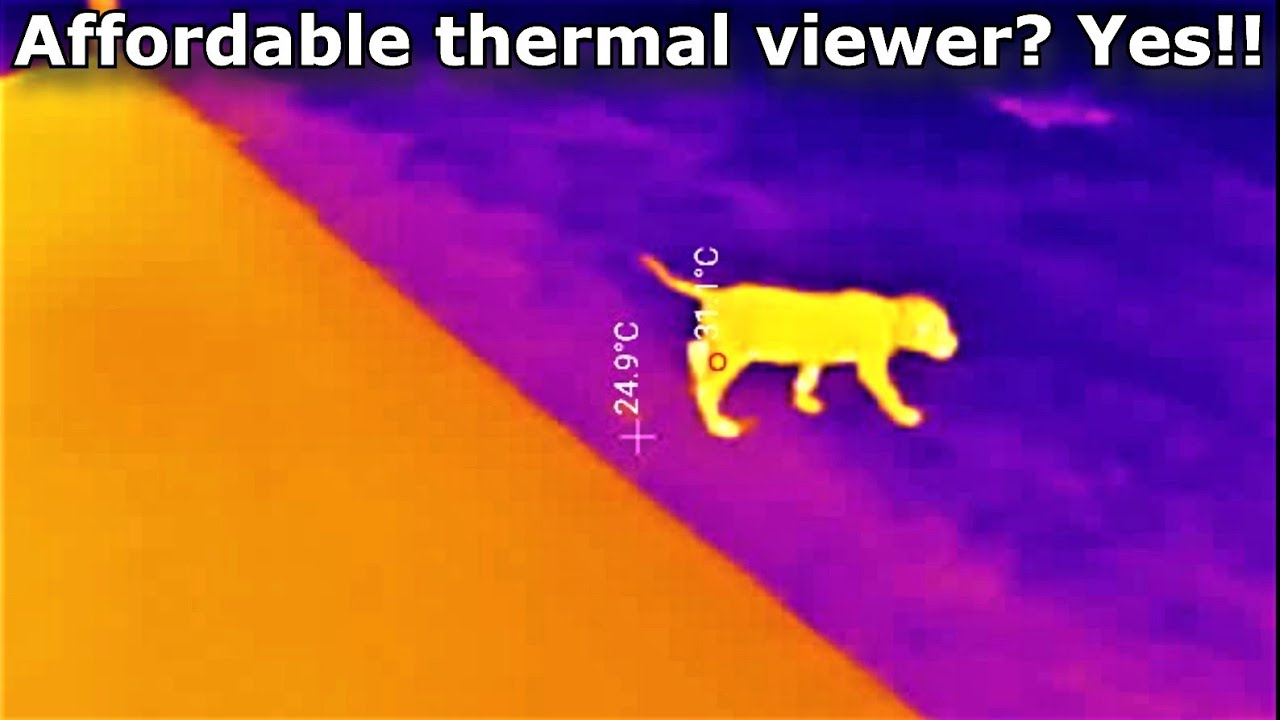 Affordable thermal viewer! Such a cool device! TOPDON TC001 