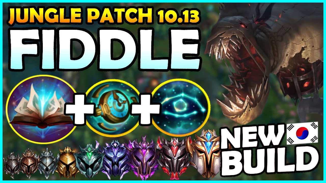 NOWY KOREAŃSKI SPELLBOOK FIDDLESTICK - NEW KOREAN BUILD IN PATCH 10.13 - LEAGUE OF LEGENDS