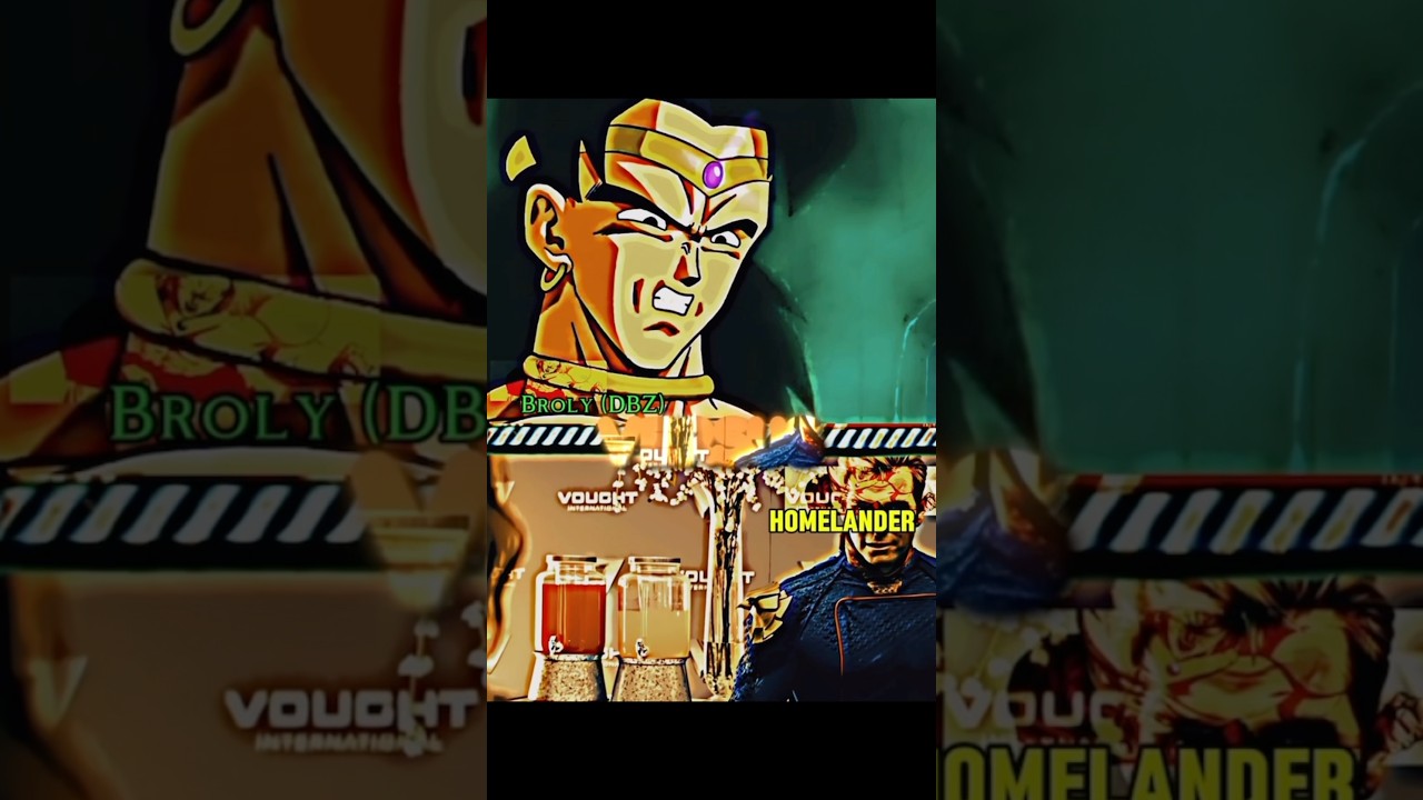 Broly Vs Homelander     #edit #dragonball #theboys #broly #homelander #homelanderedit #brolyedit