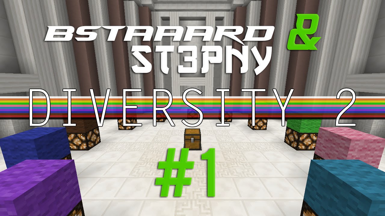 MINECRAFT DIVERSITY 2 | Una nuova Avventura w/St3pNy [Parte 1]