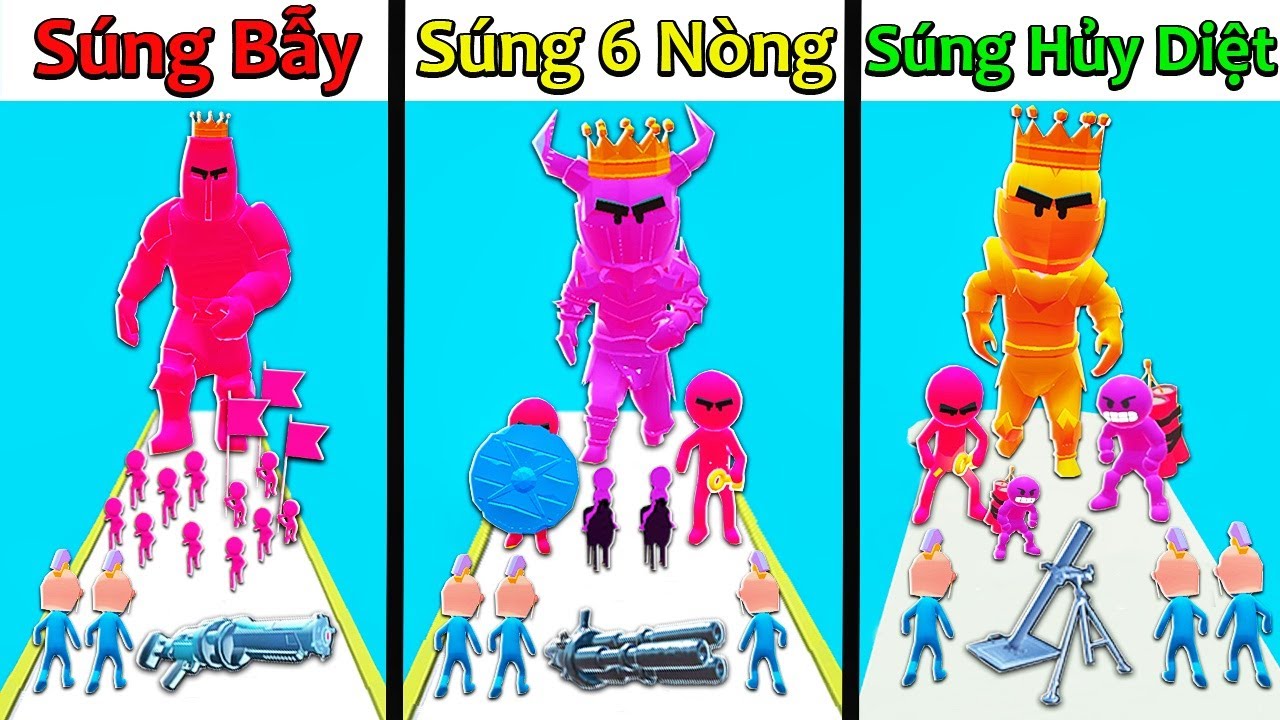 NẾU SLENDERMAN MUA HẾT TẤT CẢ SÚNG VIP NHẤT TIÊU DIỆT VUA ĐẤT SÉT KHỔNG LỒ | Thử Thách SlenderMan