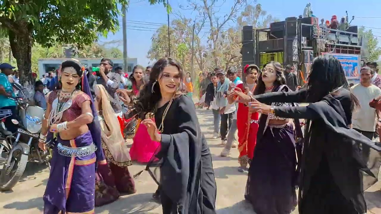 💥आदिवासी पारंपारिक होली गेर बंधारे,तालुका नवापूर,सगळ्यात मोठा ग्रुप बंधारे,2026,आदिवासी रुढी परंपरा💥