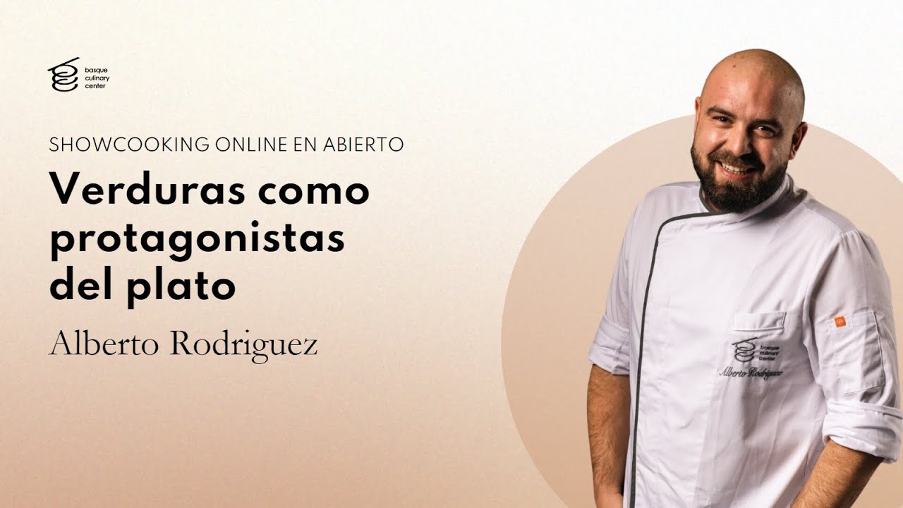 SHOWCOOKING ONLINE: VERDURAS COMO PROTAGONISTAS DEL PLATO