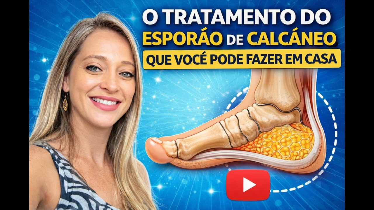 O tratamento do esporão de calcâneo que você pode fazer em casa! Explicado passo a passo!