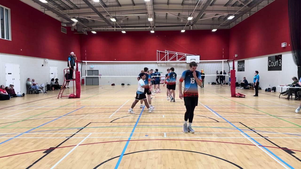 VOLLEYBALL Set 2 | Stockport M1 vs Sheffield M1 | NVL Div 1 Home