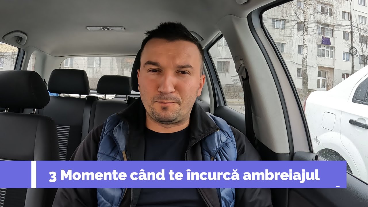 3 Momente când te încurcă ambreiajul