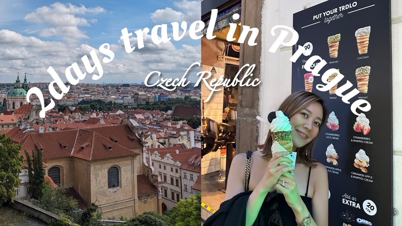 PRAGUE TRAVEL VLOG 🇨🇿 | 3 Days in Prague ✈️ The most beautiful city in the world✨