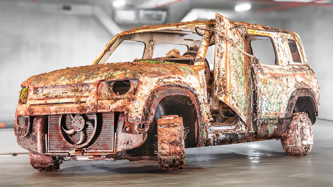 Restoration Abandoned Land Rover Defender