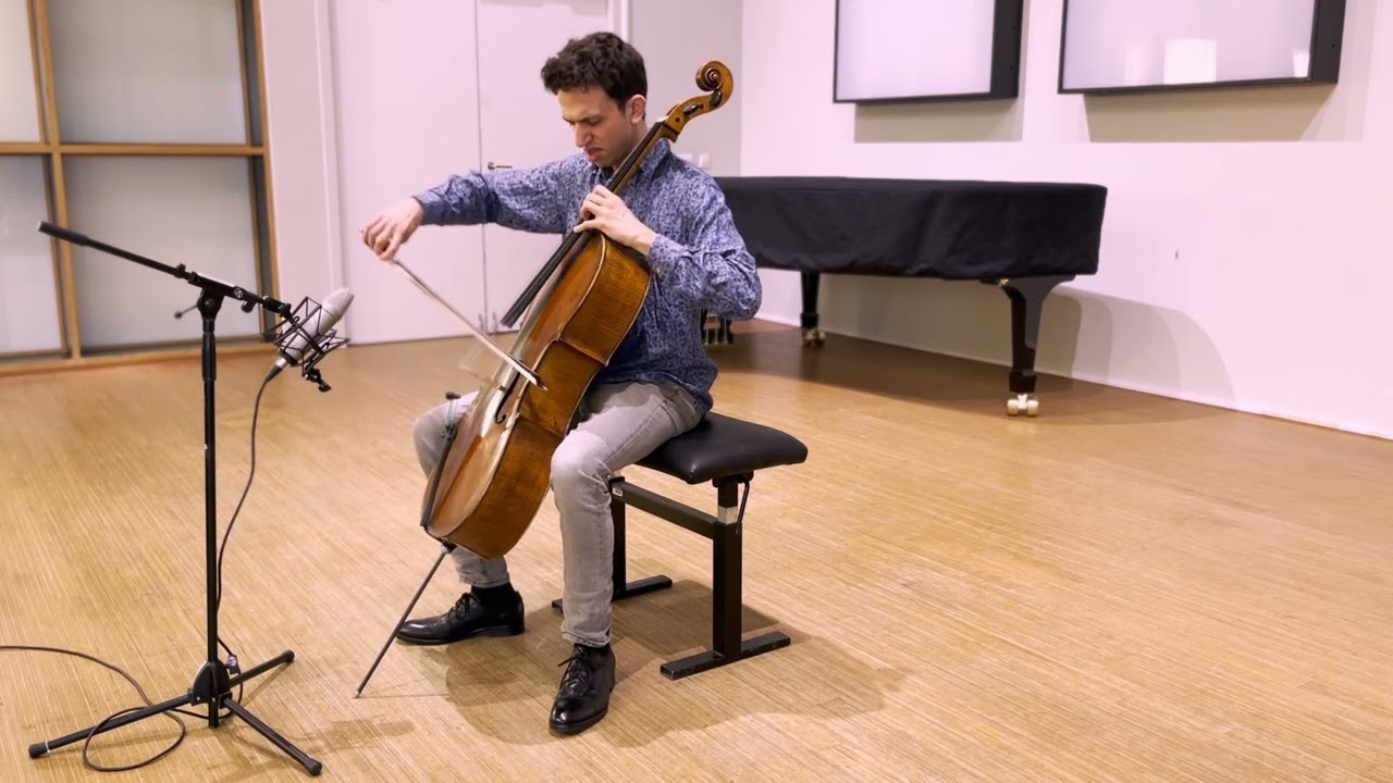 Ori Ron - 'Songbook Suite' for cello solo: Prelude - In a Sentimental Mood