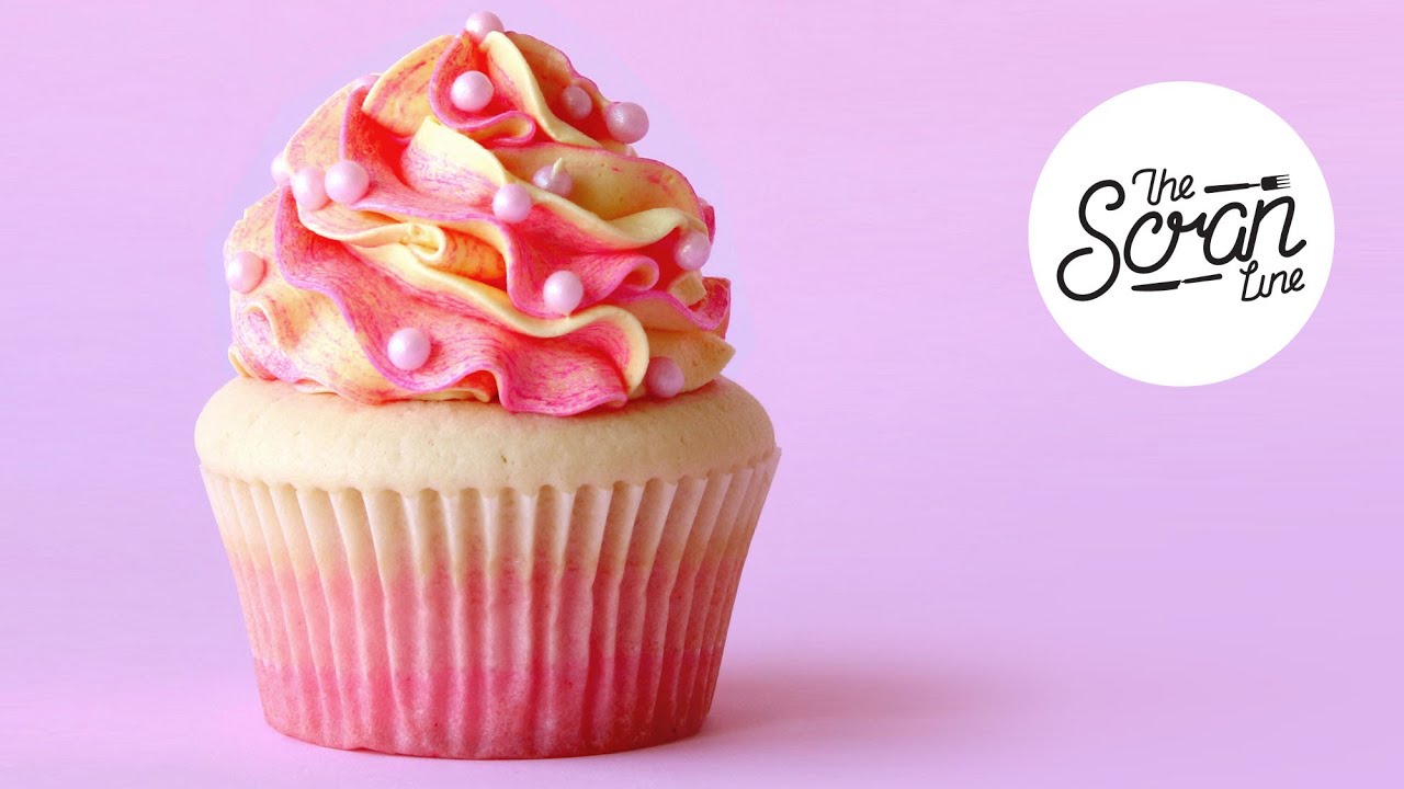 ROSÉ CHAMPAGNE CUPCAKES Ft. Allas Yummy Food - The Scran Line
