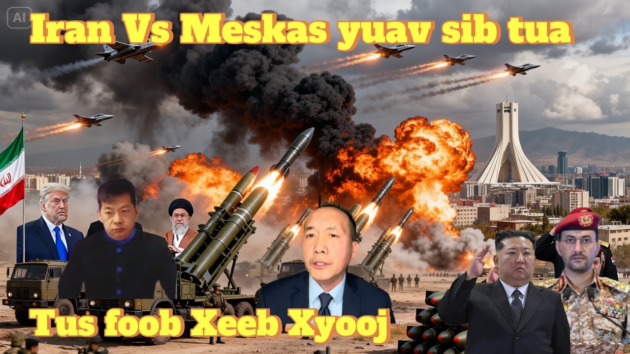 Tsov rog Meskas tua Iran lub drone poob, kaum li qaum teb Vs hus tis yuav tua Meskas, Xeeb Xyooj
