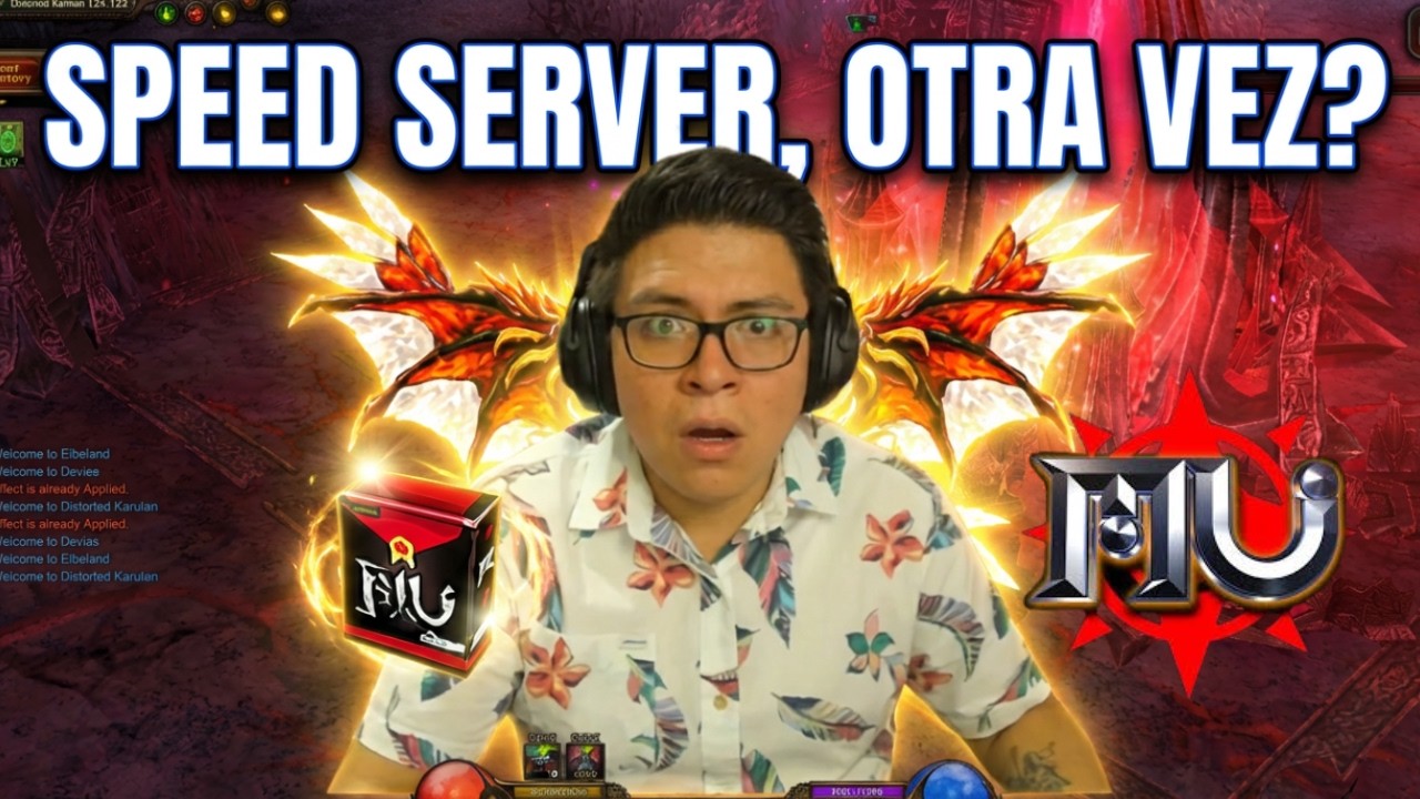 ⚡&iquest;OTRO SPEED SERVER? SE VIENE SERVER NUEVO 🔥 Mu Online 2026😱