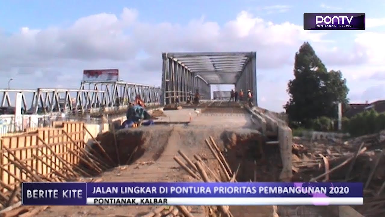 Jalan Lingkar Di Pontura Prioritas Pembangunan 2020