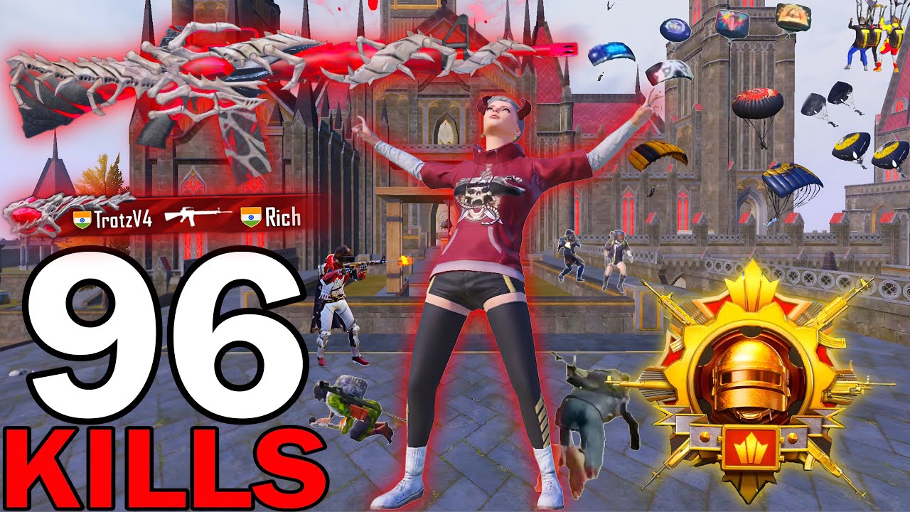 96 KILLS Wow!😈 NEW MODE BEST AGGRESSIVE RUSH GAMEPLAY 🔥SAMSUNG,A7,A8,J4,J5,J6,J7,J2,J3,XS,A3,A4,A5