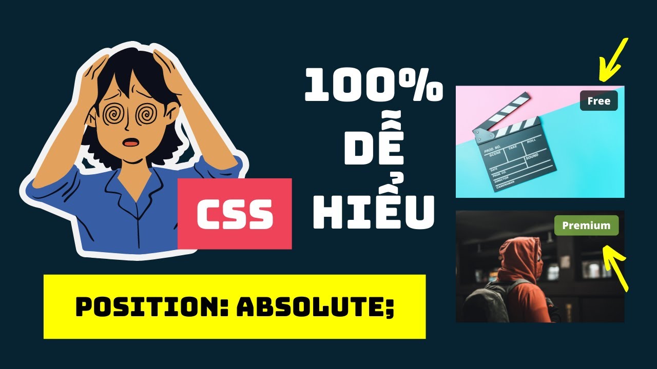 Position absolute trong CSS - 100% DỄ HIỂU