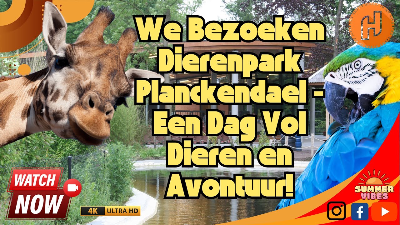 #118 We Bezoeken Dierenpark Planckendael - Een Dag Vol Dieren en Avontuur! 01/09/2024