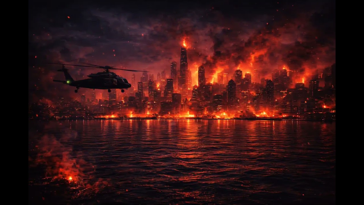 Crimson Skyline | Dark Funk Techno Rap