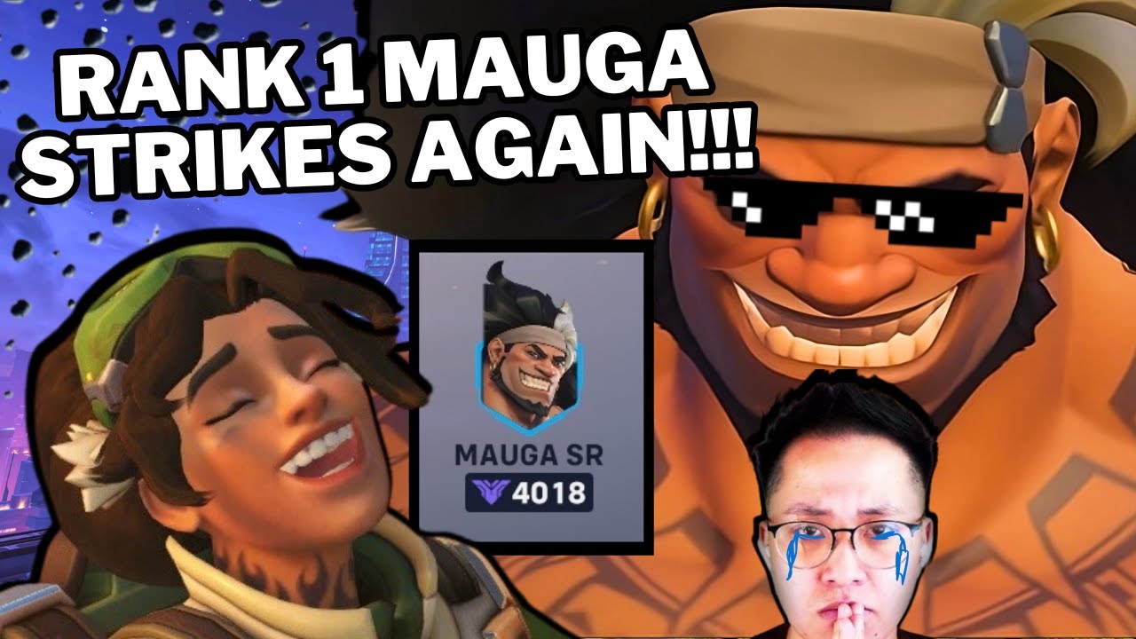 Rank 1 SAMOAN STOMPS On WASHED UP KarQ! (Overwatch 2)