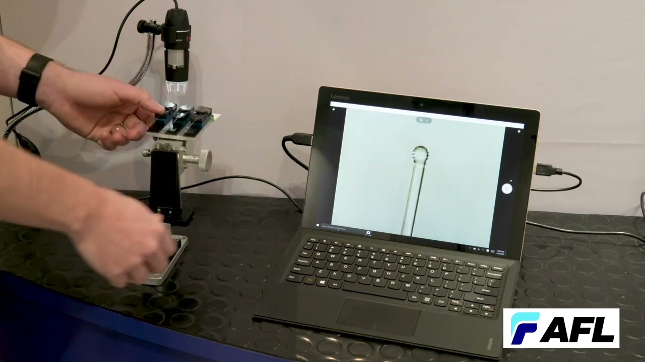 Eric talking the LAZERMaster® LZM-125 Series at Photonics West 2022