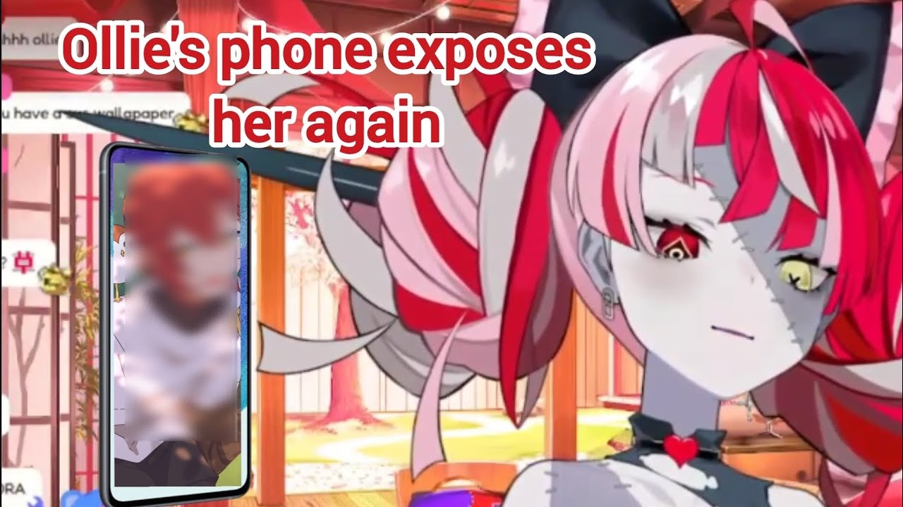 Ollie's phone exposes her again