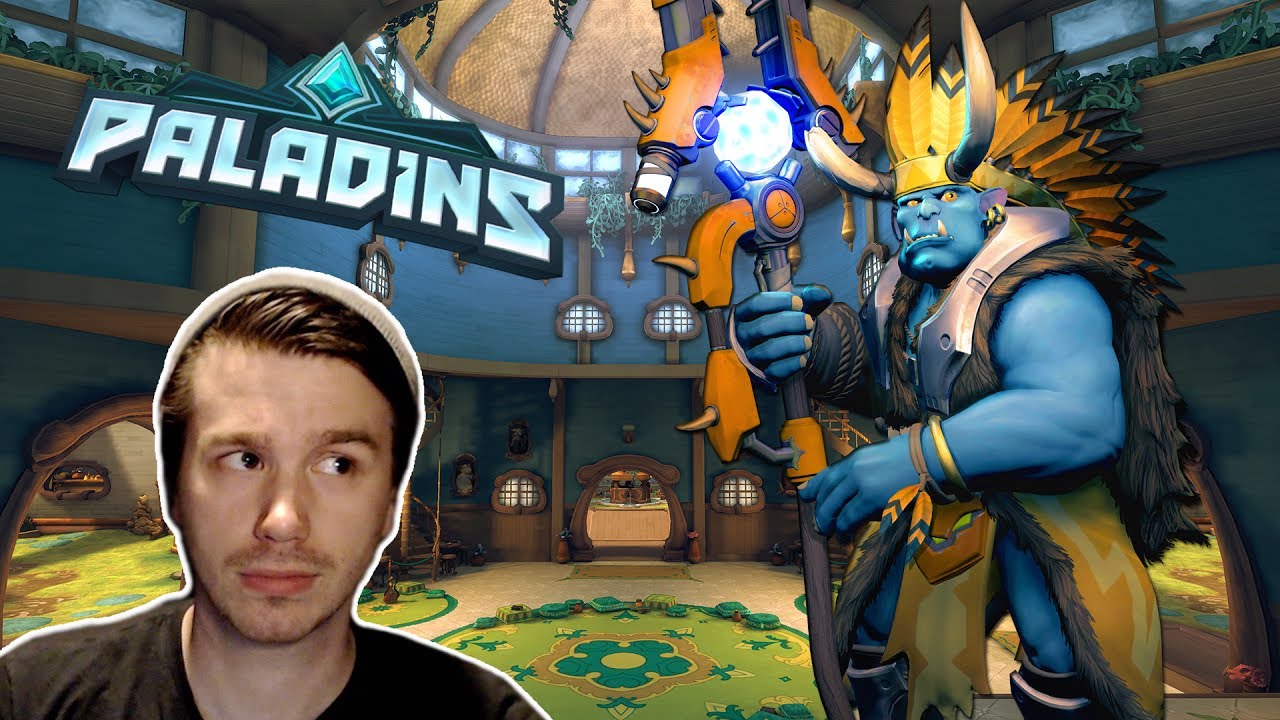 SURGING WITH POWER! | Paladins | Grohk Gameplay & Abilities
