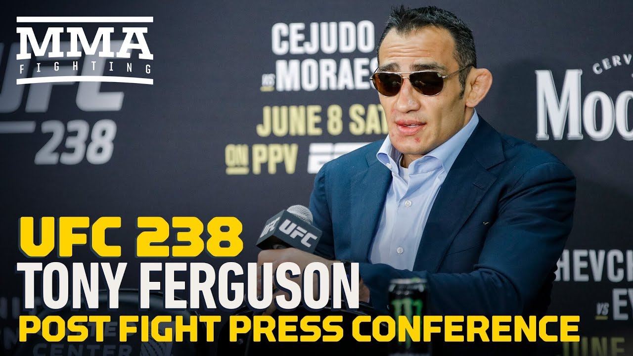 UFC 238: Tony Ferguson Post-Fight Press Conference - MMA Fighting
