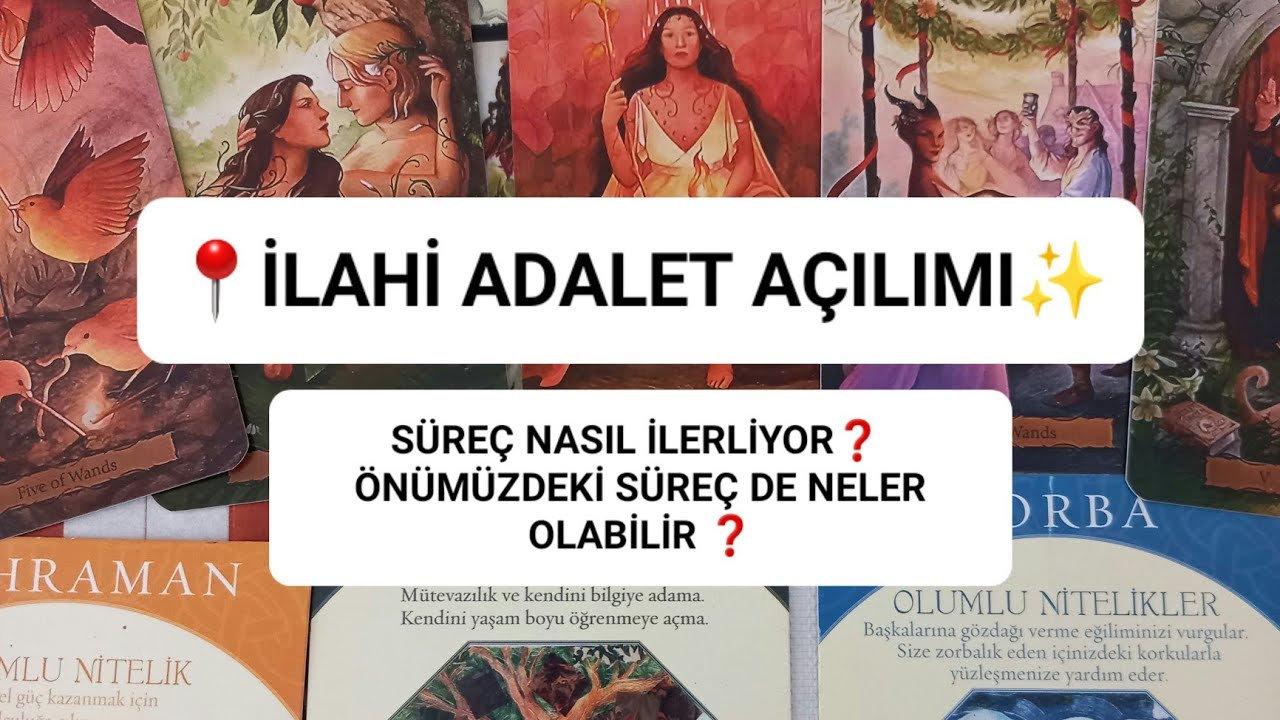 📌İLAHİ ADALET SÜRECİ #tarotevimiz #tarotreading #tarot #tarotcards #comment #ilahiadalet 