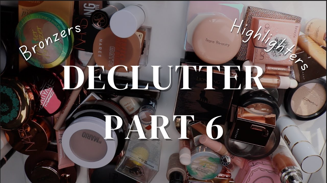 2023 MAKEUP INVENTORY/DECLUTTER PART 6: BRONZERS/HIGHLIGHTERS