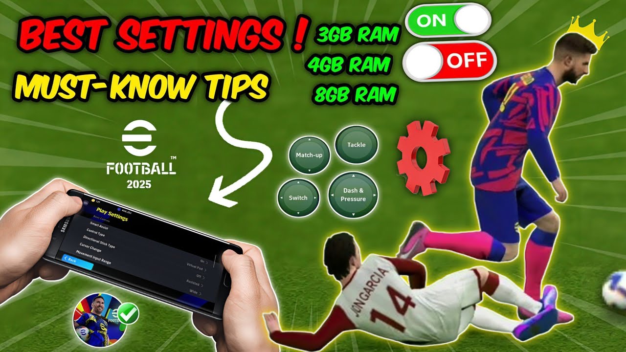 Лучшие настройки для eFootball 2025