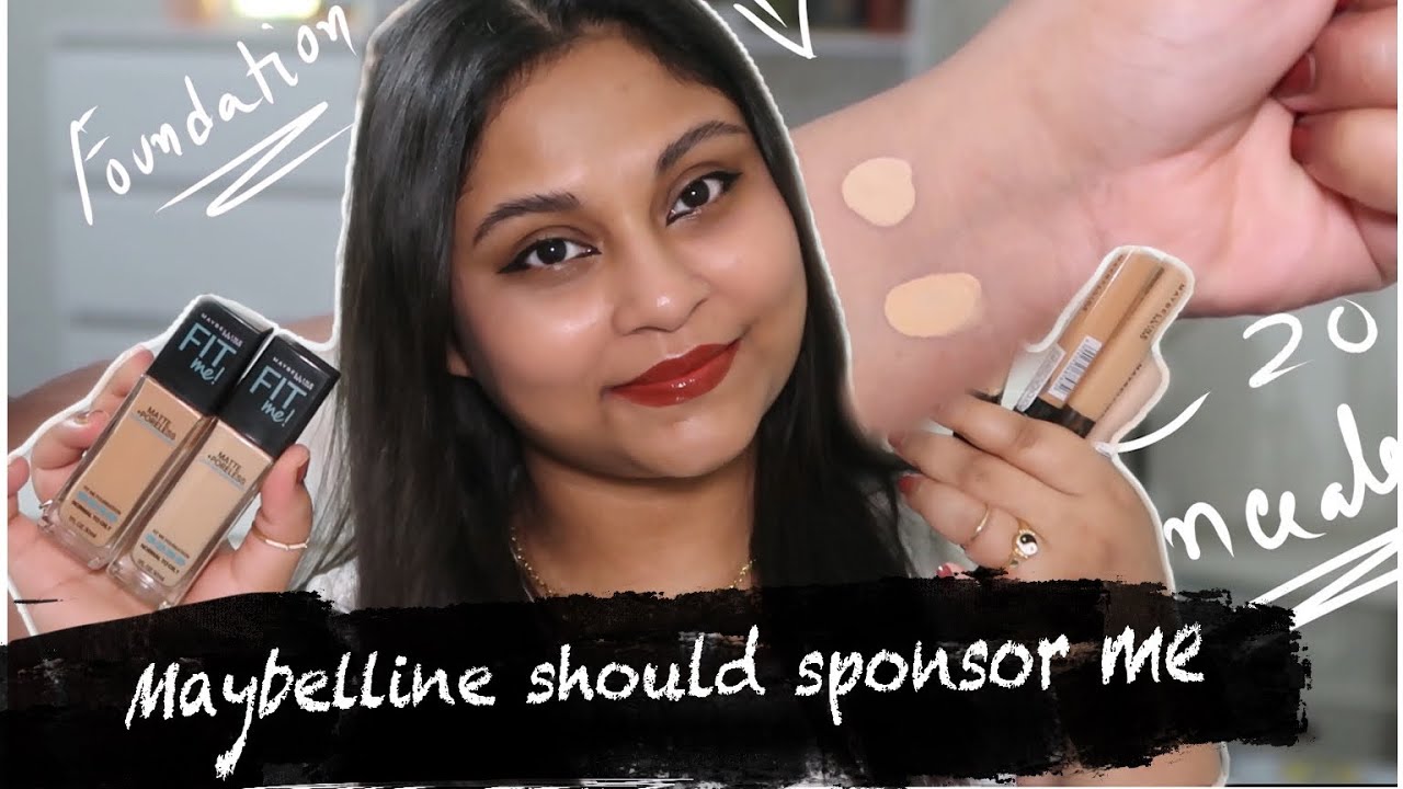 ✨MATCHING✨ Maybelline FIT Me Foundation and Concealer SHADES (which concealer with which foundation)