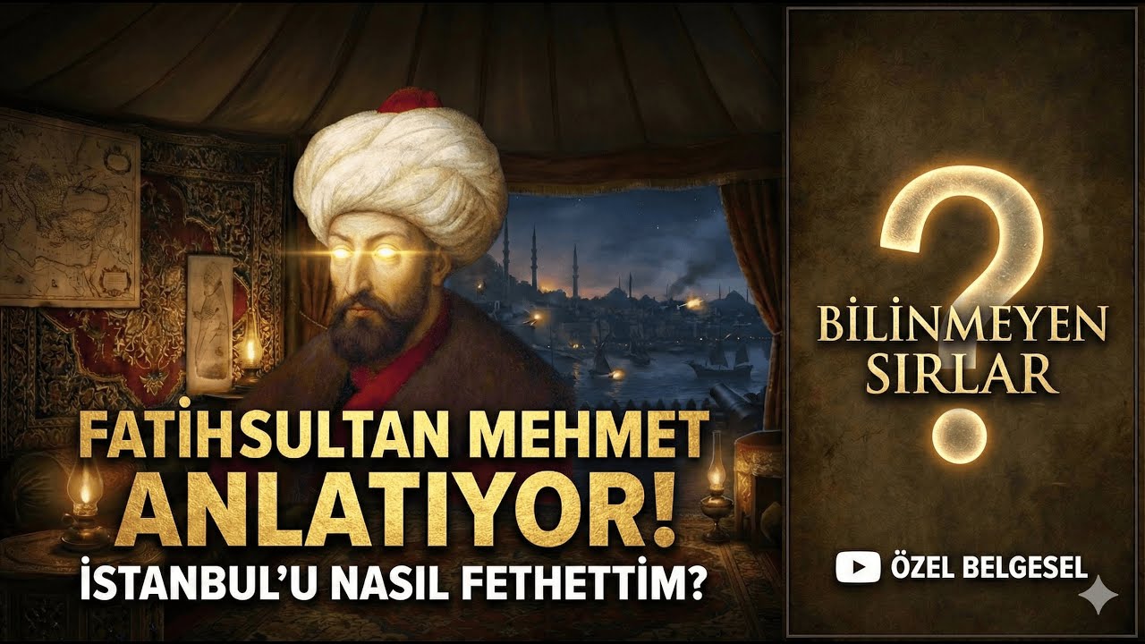 🔴 Fatih Sultan Mehmet'in İtirafı: İstanbul'u O Gece Nasıl Aldım? | Bilinmeyen Sırlar