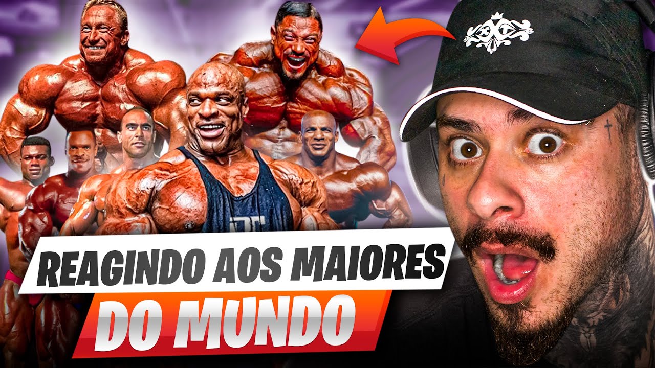 REAGINDO A RONNIE COLEMAN, BIG RAMY, WINKLAAR E MAIS... - LEO STRONDA
