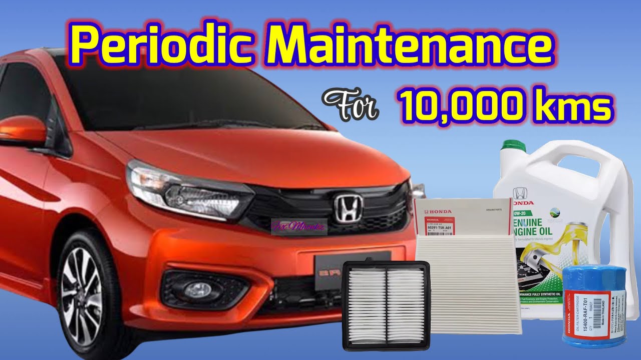 Periodic Maintenance for 10,000 kms