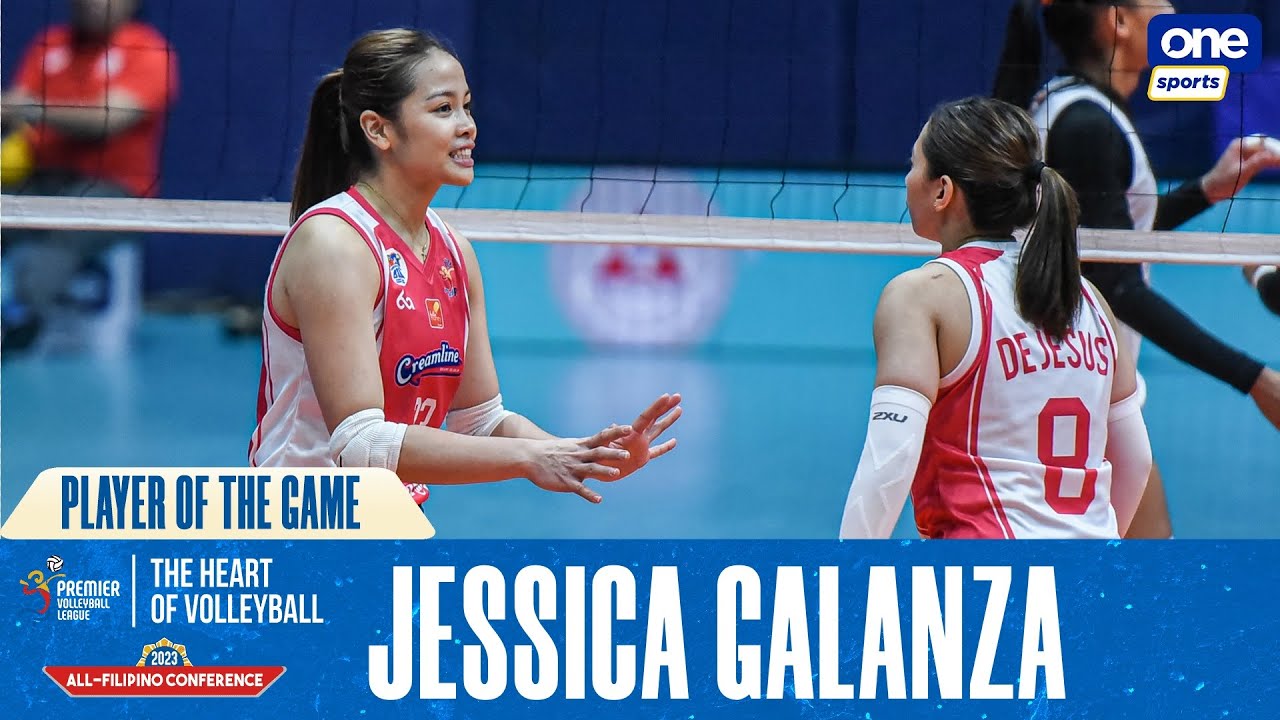 Jema Galanza comes alive for Creamline | 2023 PVL All-Filipino Conference