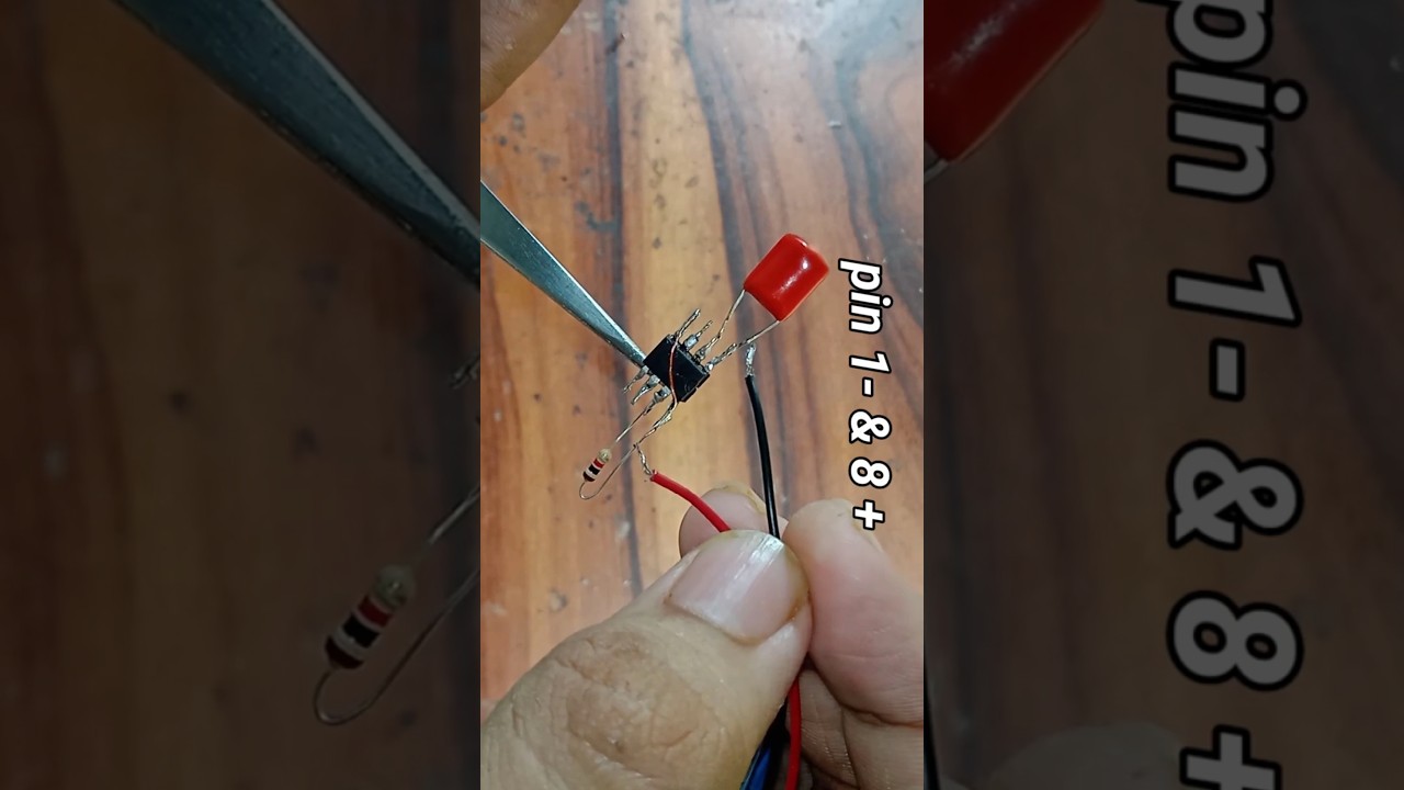 How to make sound frequency  device by NE 555 IC || amazing project || 
