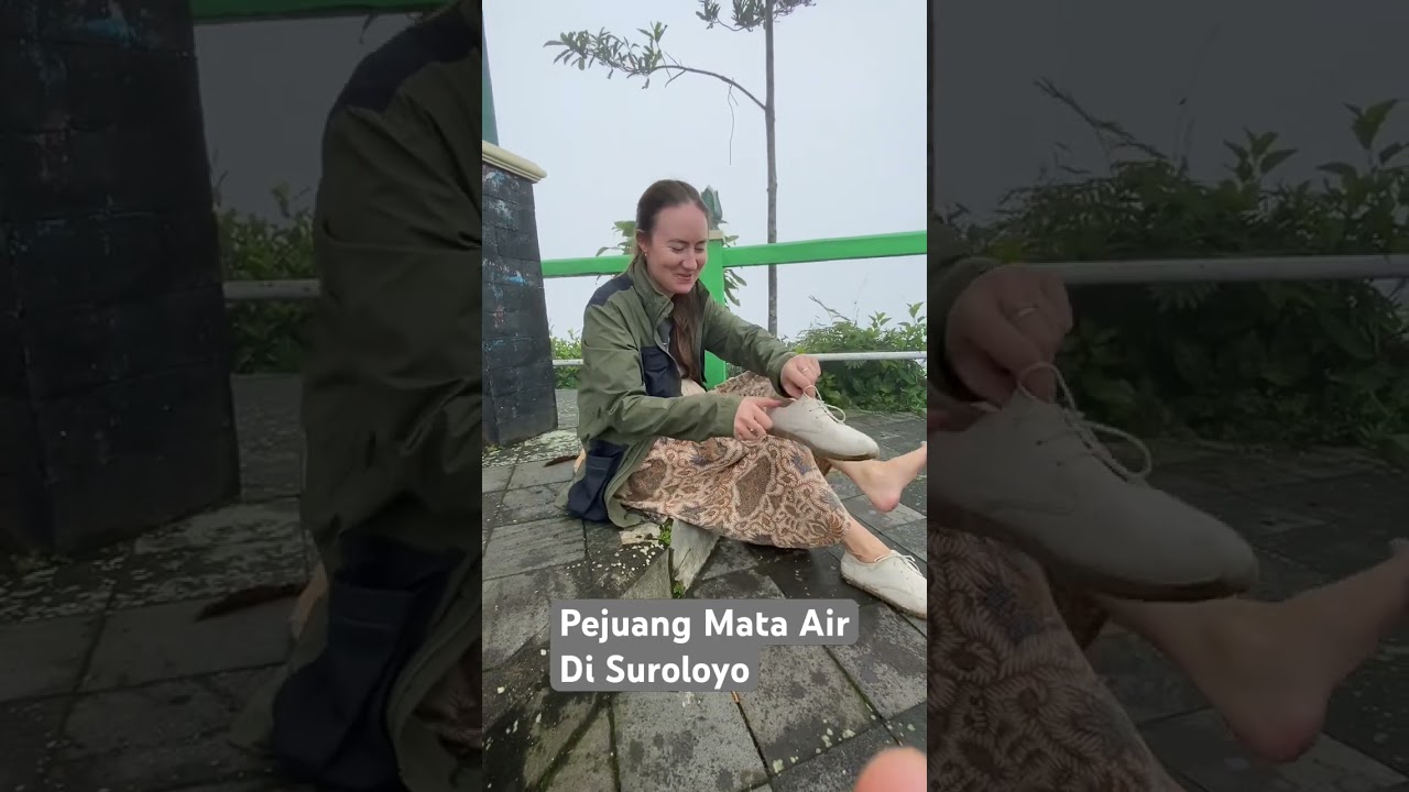 Wanita Inggris Berjuang Untuk Mata Air di Suroloyo