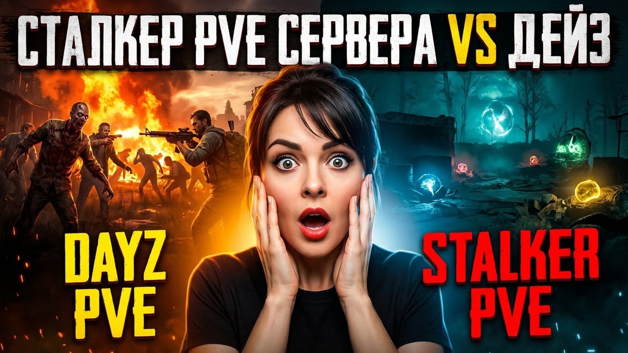 #2 ОБЗОР СТАЛКЕР [PVE] СЕРВЕРА | DAYZ SHADOW OF THE ZONE PVE | DayZ Pve СТРИМ !