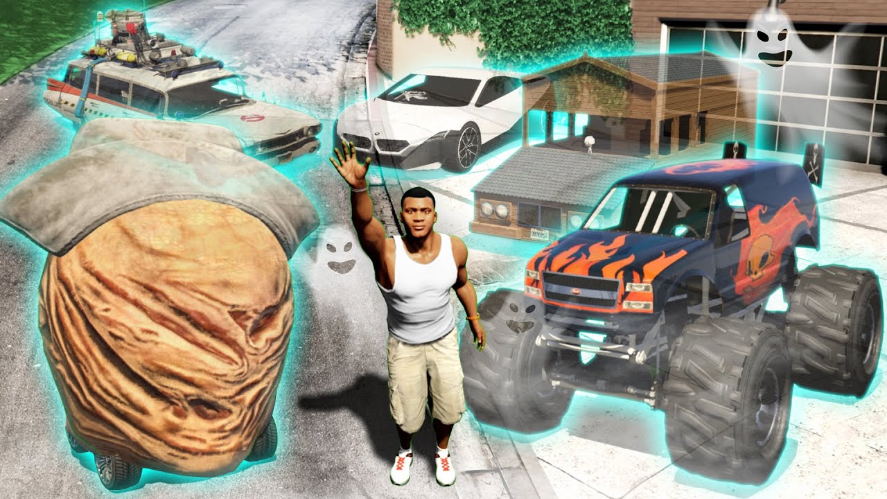 WIR sammeln GEISTER AUTOS in GTA 5!!👻