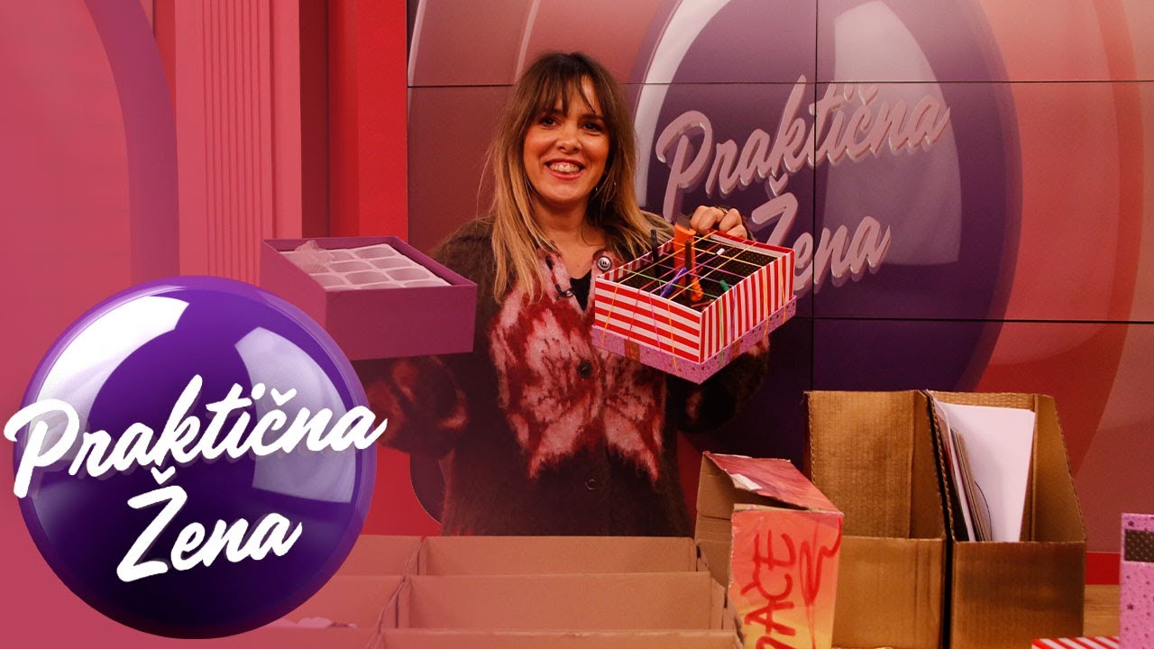 Praktična žena – Organizatori od kartonskih kutija