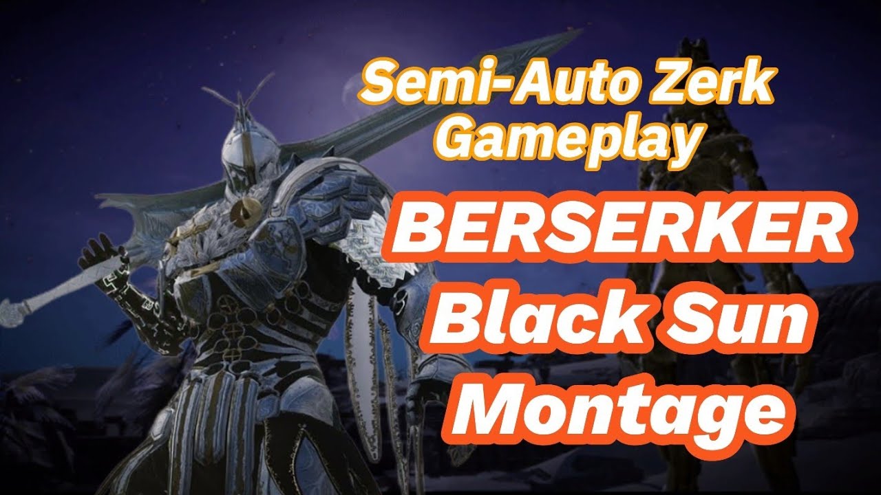 Black Desert Mobile | Berserker | Black Sun Hunting by a Noob Zerk