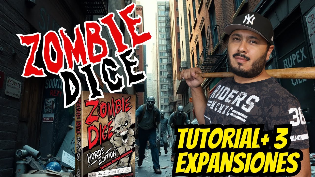 🧟🧟‍♀️ Aprende Zombie Dice ya | Guía completa con expansiones 💥